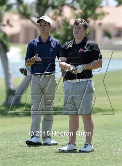 Thumbnail 2 in CIF Southern Section Boys Golf Championships photogallery.
