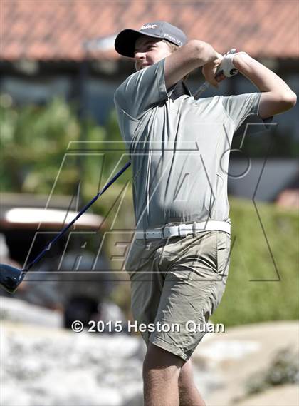 Thumbnail 2 in CIF Southern Section Boys Golf Championships photogallery.