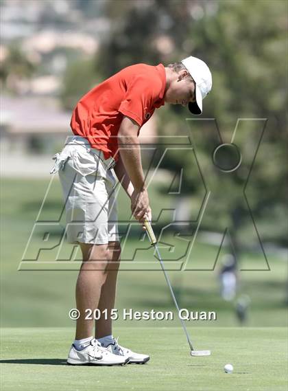 Thumbnail 3 in CIF Southern Section Boys Golf Championships photogallery.