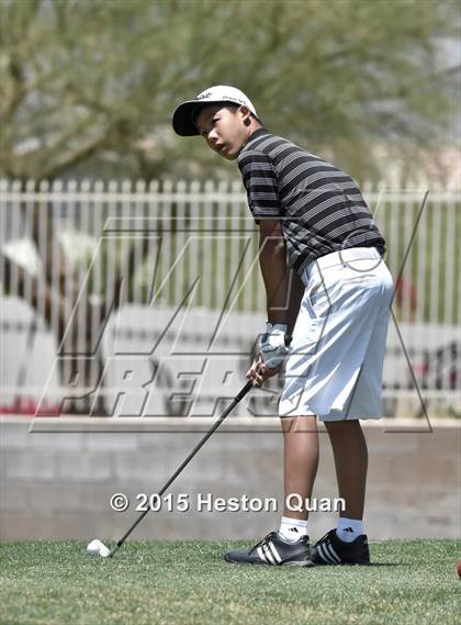 Thumbnail 1 in CIF Southern Section Boys Golf Championships photogallery.