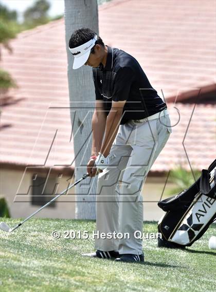 Thumbnail 2 in CIF Southern Section Boys Golf Championships photogallery.