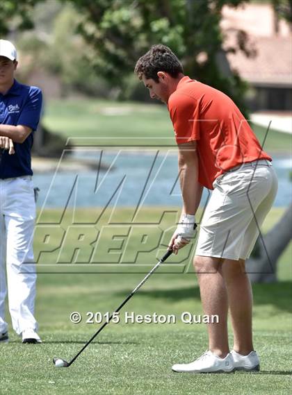 Thumbnail 3 in CIF Southern Section Boys Golf Championships photogallery.