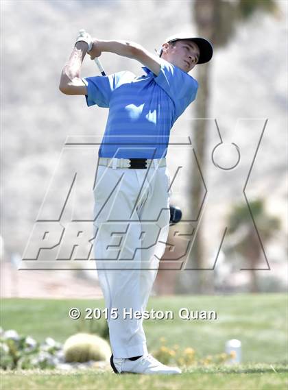 Thumbnail 3 in CIF Southern Section Boys Golf Championships photogallery.