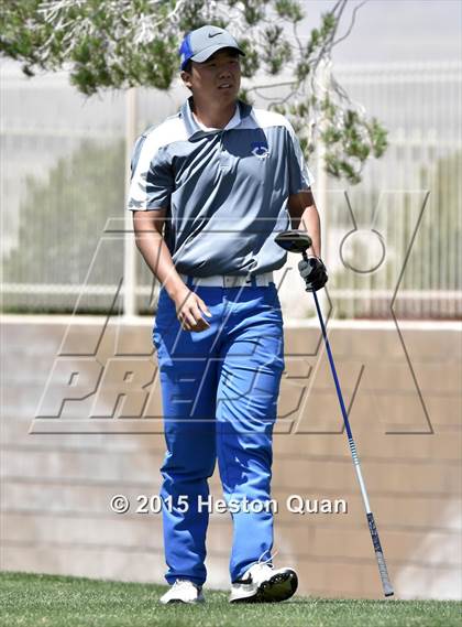 Thumbnail 3 in CIF Southern Section Boys Golf Championships photogallery.