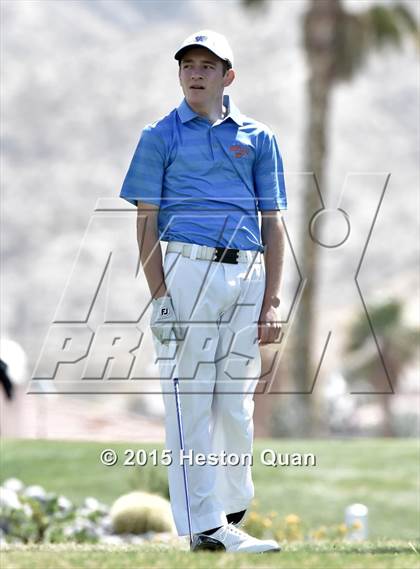 Thumbnail 1 in CIF Southern Section Boys Golf Championships photogallery.