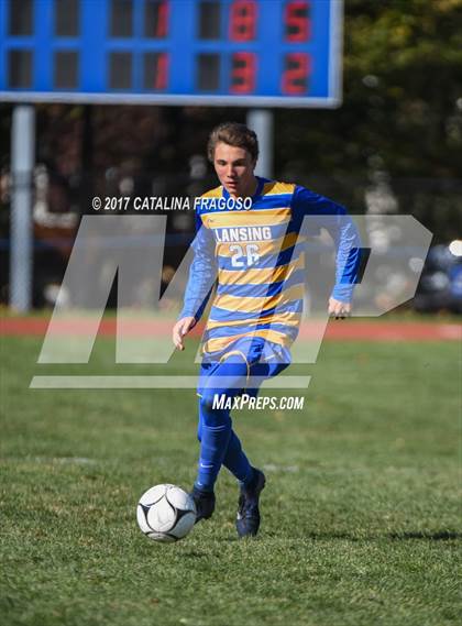 Thumbnail 3 in Byron-Bergen vs. Lansing (NYSPHSAA Class C Final) photogallery.