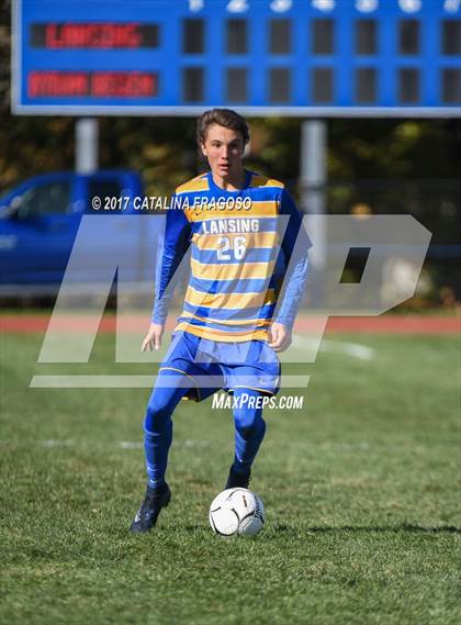 Thumbnail 2 in Byron-Bergen vs. Lansing (NYSPHSAA Class C Final) photogallery.