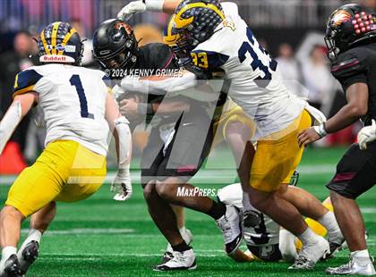 Thumbnail 2 in Prince Avenue Christian vs. Hebron Christian (GHSA Private Championship) photogallery.