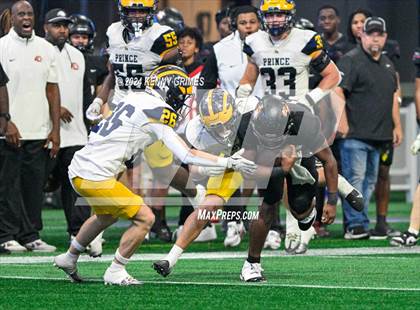 Thumbnail 3 in Prince Avenue Christian vs. Hebron Christian (GHSA Private Championship) photogallery.