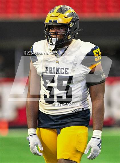 Thumbnail 1 in Prince Avenue Christian vs. Hebron Christian (GHSA Private Championship) photogallery.