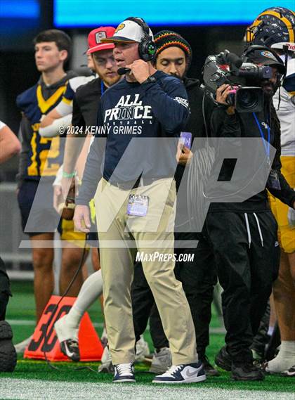 Thumbnail 1 in Prince Avenue Christian vs. Hebron Christian (GHSA Private Championship) photogallery.