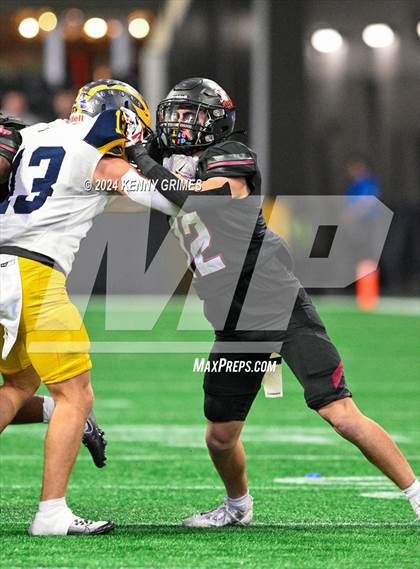 Thumbnail 3 in Prince Avenue Christian vs. Hebron Christian (GHSA Private Championship) photogallery.