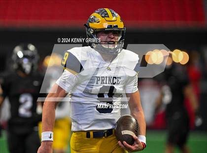 Thumbnail 2 in Prince Avenue Christian vs. Hebron Christian (GHSA Private Championship) photogallery.