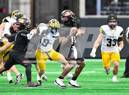 Thumbnail 2 in Prince Avenue Christian vs. Hebron Christian (GHSA Private Championship) photogallery.