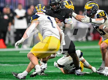 Thumbnail 1 in Prince Avenue Christian vs. Hebron Christian (GHSA Private Championship) photogallery.