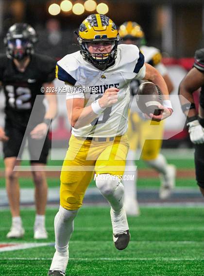 Thumbnail 3 in Prince Avenue Christian vs. Hebron Christian (GHSA Private Championship) photogallery.