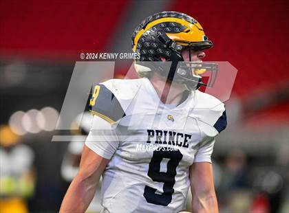 Thumbnail 2 in Prince Avenue Christian vs. Hebron Christian (GHSA Private Championship) photogallery.