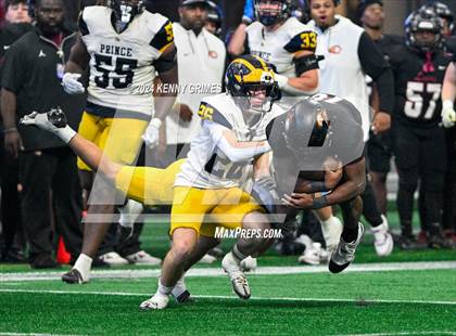Thumbnail 1 in Prince Avenue Christian vs. Hebron Christian (GHSA Private Championship) photogallery.
