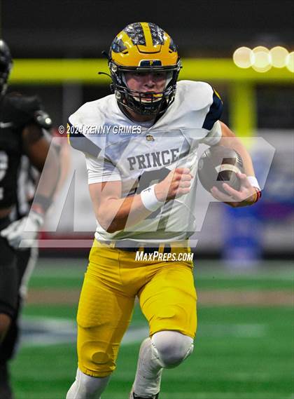 Thumbnail 2 in Prince Avenue Christian vs. Hebron Christian (GHSA Private Championship) photogallery.
