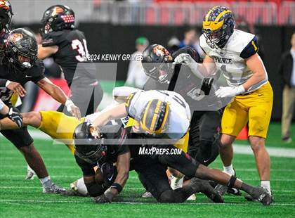 Thumbnail 2 in Prince Avenue Christian vs. Hebron Christian (GHSA Private Championship) photogallery.