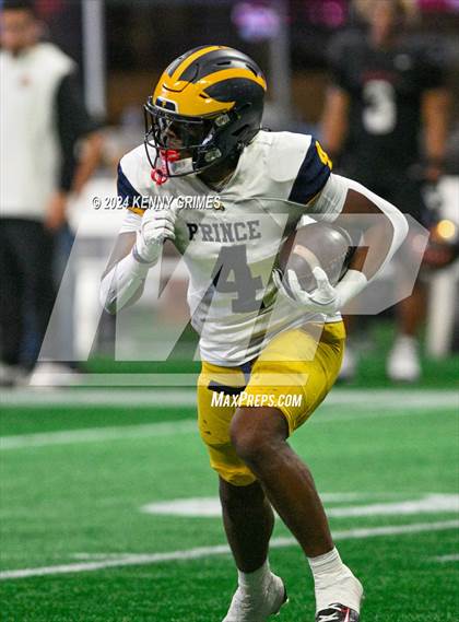 Thumbnail 2 in Prince Avenue Christian vs. Hebron Christian (GHSA Private Championship) photogallery.