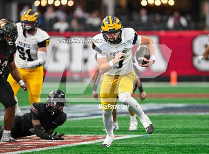 Thumbnail 1 in Prince Avenue Christian vs. Hebron Christian (GHSA Private Championship) photogallery.