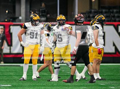 Thumbnail 1 in Prince Avenue Christian vs. Hebron Christian (GHSA Private Championship) photogallery.