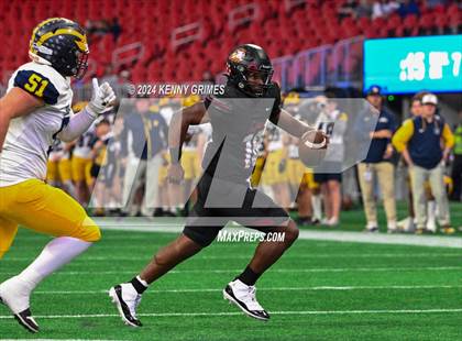 Thumbnail 2 in Prince Avenue Christian vs. Hebron Christian (GHSA Private Championship) photogallery.