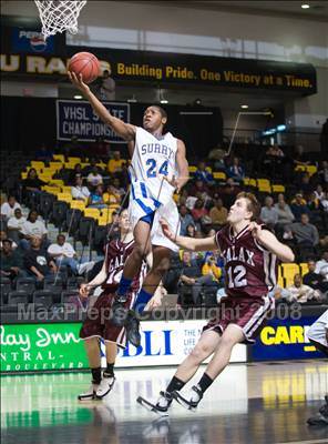 Thumbnail 3 in Surry County vs. Galax (VHSL A D1 Semifinal) photogallery.