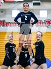 This MaxPreps.com professional photo is from the gallery Oak Ridge vs. Whitney (CIF SJS Div 1 Semifinals Stunt) which features Oak Ridge high school athletes playing  Cheer.