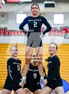 This MaxPreps.com professional photo is from the gallery Oak Ridge vs. Whitney (CIF SJS Div 1 Semifinals Stunt) which features Oak Ridge high school athletes playing  Cheer.