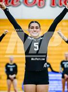 This MaxPreps.com professional photo is from the gallery Oak Ridge vs. Whitney (CIF SJS Div 1 Semifinals Stunt) which features Oak Ridge high school athletes playing  Cheer.