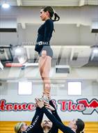 This MaxPreps.com professional photo is from the gallery Oak Ridge vs. Whitney (CIF SJS Div 1 Semifinals Stunt) which features Oak Ridge high school athletes playing  Cheer.