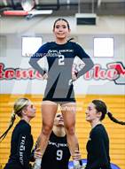 This MaxPreps.com professional photo is from the gallery Oak Ridge vs. Whitney (CIF SJS Div 1 Semifinals Stunt) which features Oak Ridge high school athletes playing  Cheer.