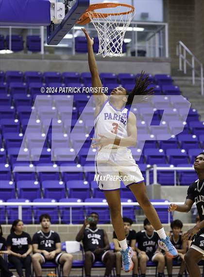 Thumbnail 3 in Parish Episcopal vs. Clark (NISD/NEISD Tournament) photogallery.