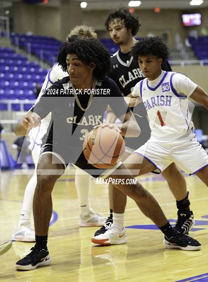 Thumbnail 2 in Parish Episcopal vs. Clark (NISD/NEISD Tournament) photogallery.
