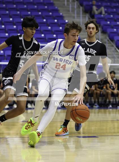 Thumbnail 2 in Parish Episcopal vs. Clark (NISD/NEISD Tournament) photogallery.