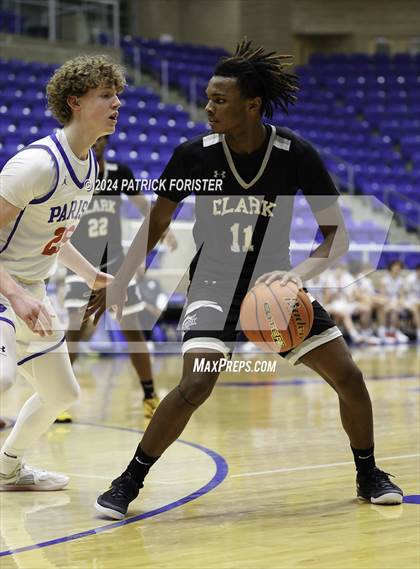 Thumbnail 3 in Parish Episcopal vs. Clark (NISD/NEISD Tournament) photogallery.