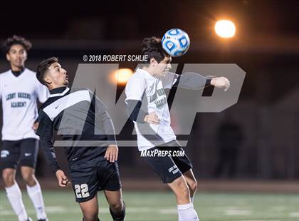 Thumbnail 2 in Leroy Greene Academy vs. Millennium (CIF SJS D7 Final) photogallery.