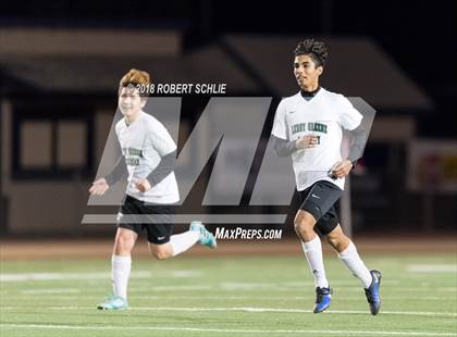Thumbnail 3 in Leroy Greene Academy vs. Millennium (CIF SJS D7 Final) photogallery.
