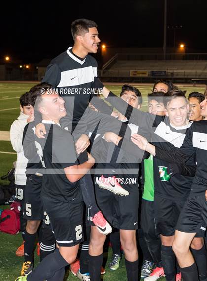 Thumbnail 3 in Leroy Greene Academy vs. Millennium (CIF SJS D7 Final) photogallery.