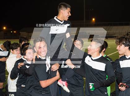 Thumbnail 2 in Leroy Greene Academy vs. Millennium (CIF SJS D7 Final) photogallery.
