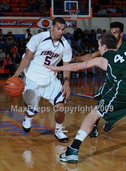 Thumbnail 1 in Findlay Prep vs. Christ (Marshall County Hoopfest) photogallery.