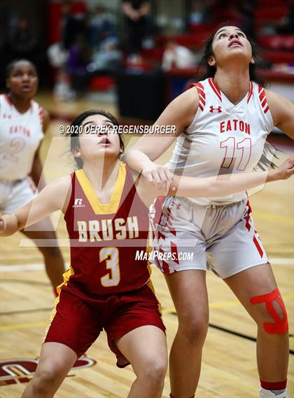 Thumbnail 3 in Brush vs Eaton (CHSAA 3A Great 8) photogallery.