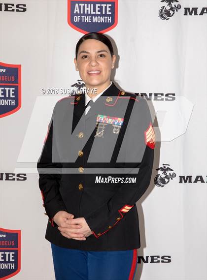 Thumbnail 1 in Marines Female Athlete of the Month - Madison Mantegani photogallery.