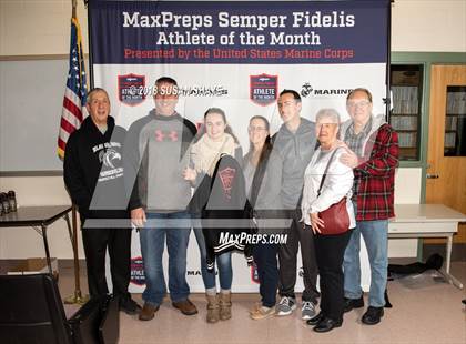 Thumbnail 1 in Marines Female Athlete of the Month - Madison Mantegani photogallery.