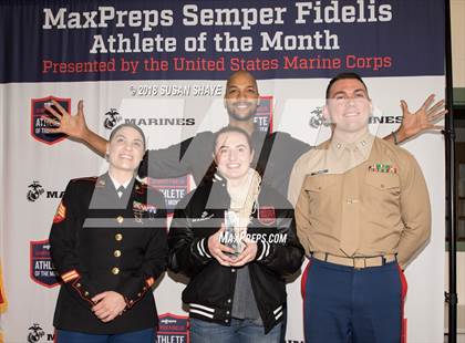 Thumbnail 3 in Marines Female Athlete of the Month - Madison Mantegani photogallery.