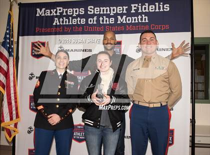 Thumbnail 1 in Marines Female Athlete of the Month - Madison Mantegani photogallery.