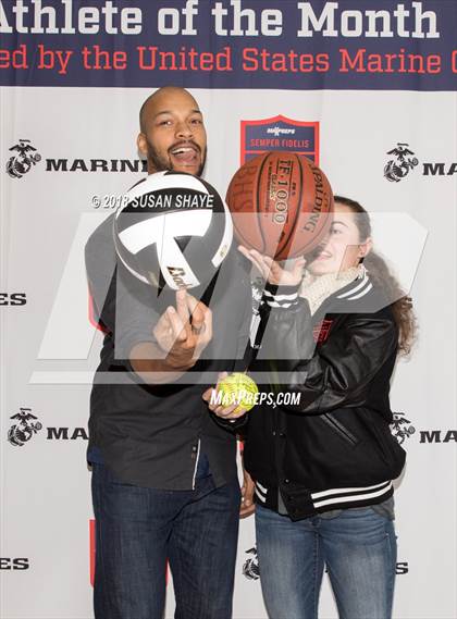 Thumbnail 1 in Marines Female Athlete of the Month - Madison Mantegani photogallery.