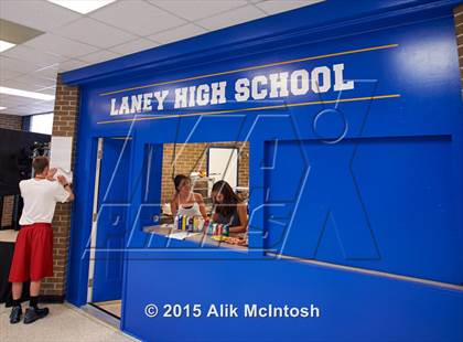 Thumbnail 2 in Michael Jordan Gymnasium @ Laney High School  photogallery.
